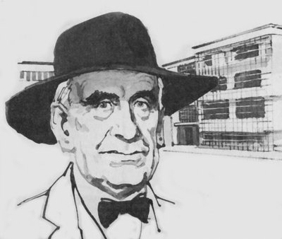Walter Gropius, de leidende figuur van het Bauhaus door English School